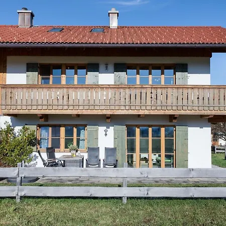 Ferienwohnung Seeblick Bad Heilbrunn Exterior foto