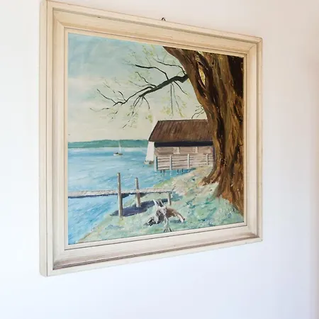Ferienwohnung Seeblick Bad Heilbrunn Exterior foto